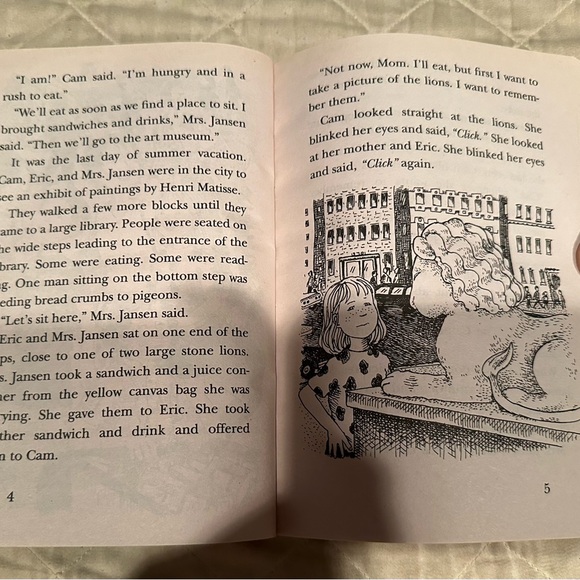 Cam Jansen and the scary snake mystery - Picture 5 of 9